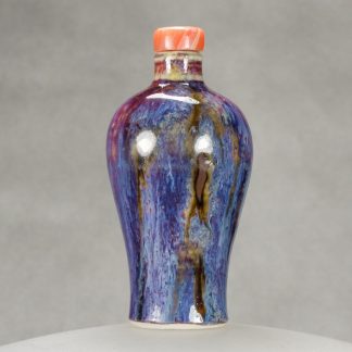 C5 A flambé glazed snuff bottle