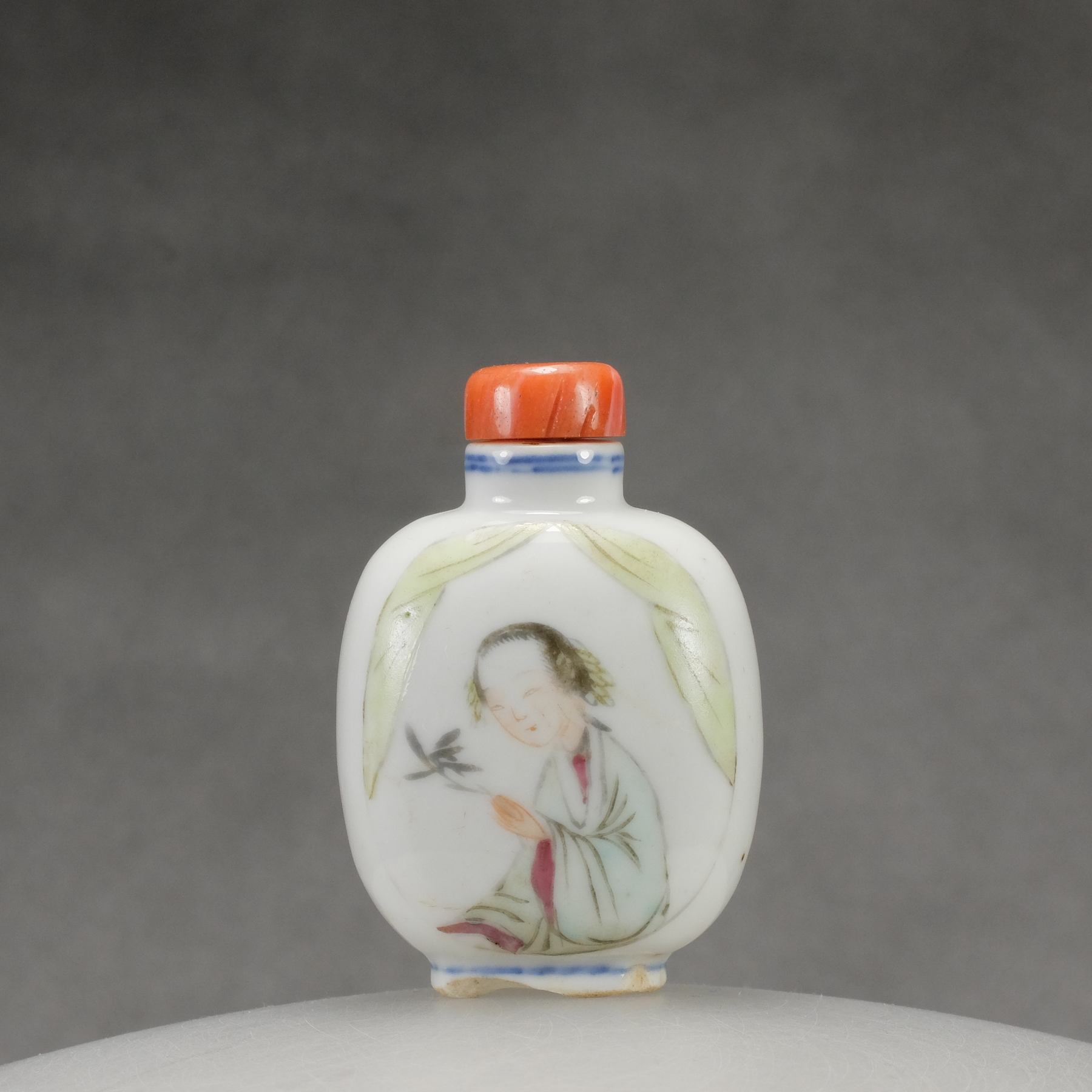 C6 An early qianjiang snuff bottle - immagine 3