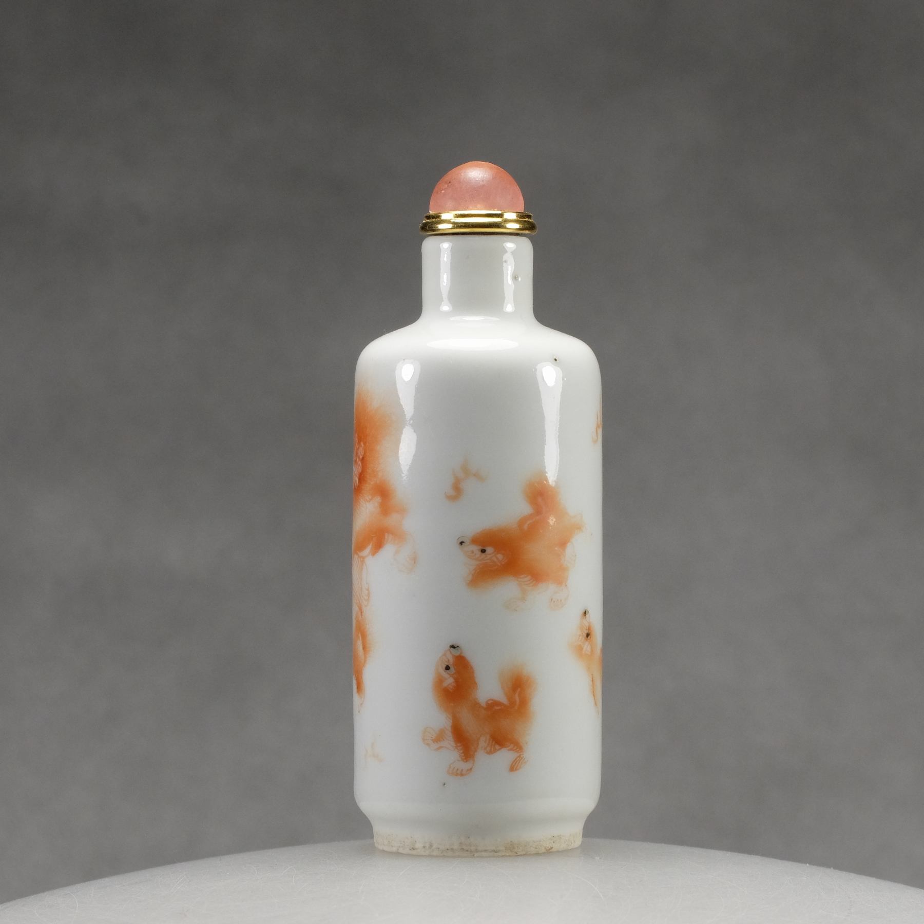 C10 A "May you have nine generations togheter" snuff bottle - immagine 6