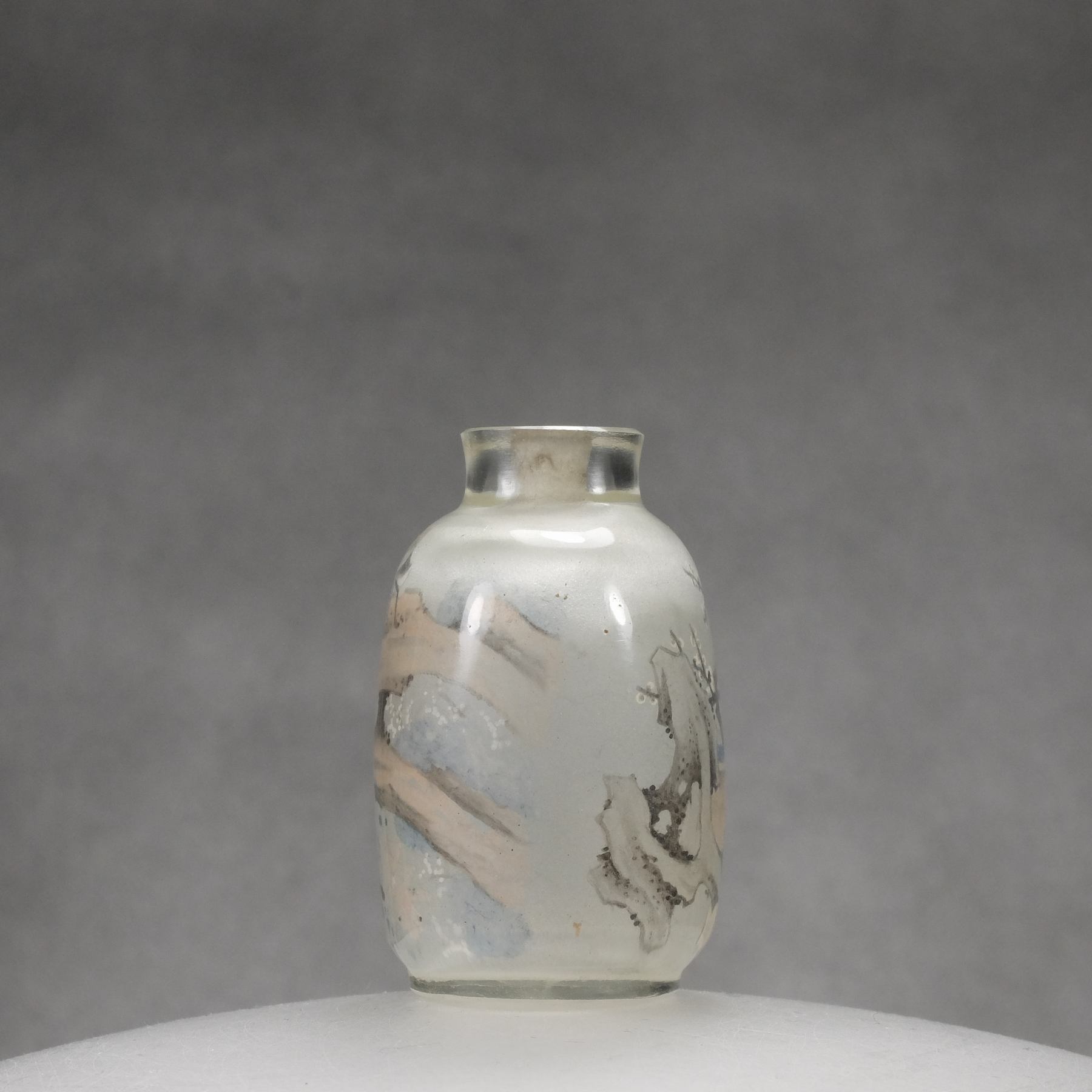 IP1 An inside painted glass snuff bottle, Yan Yutian - immagine 3