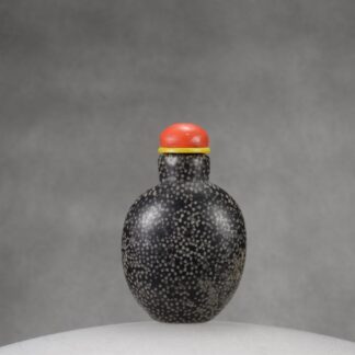 S12 A fossiliferous limestone snuff bottle