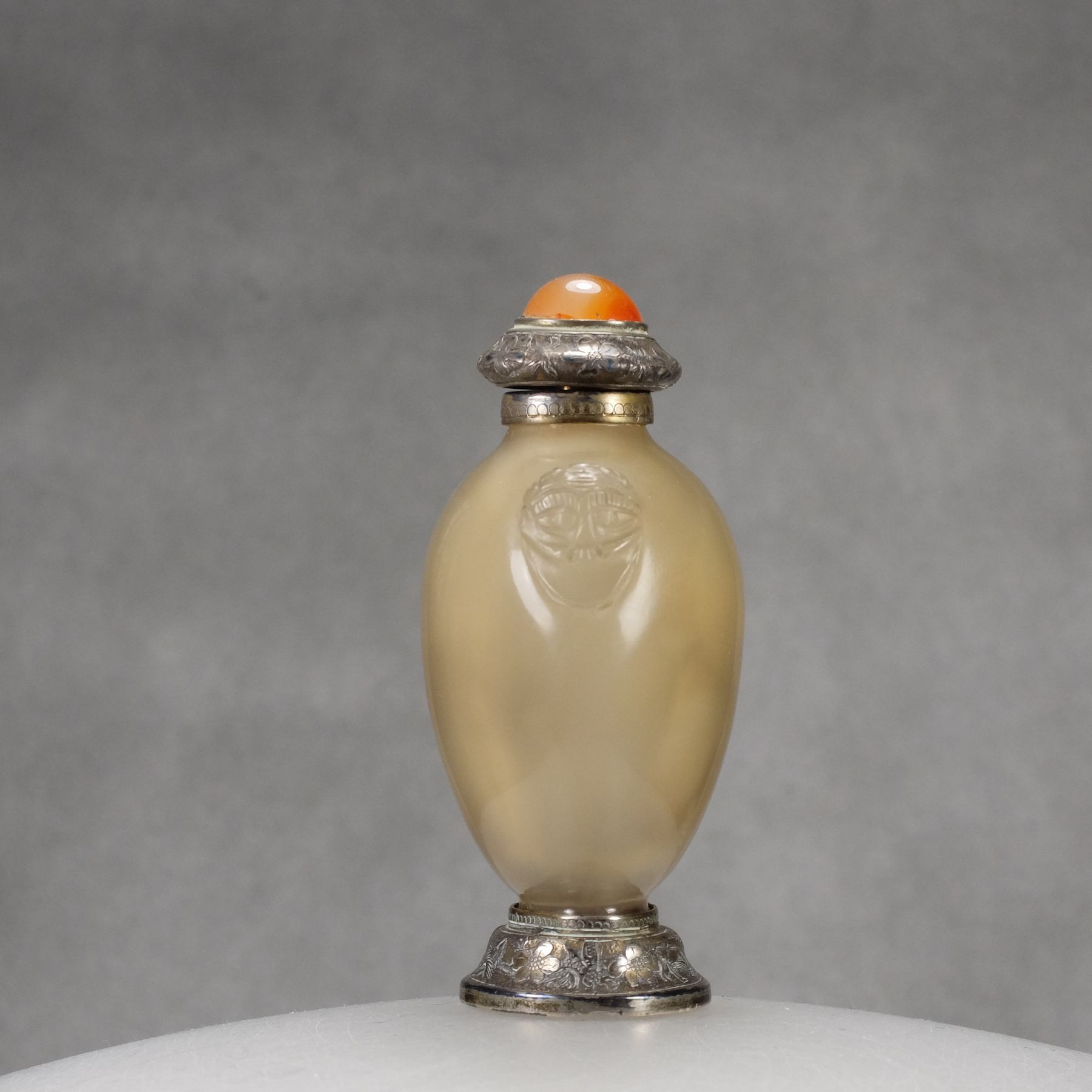 S4 A botryoidal agate “Maquet” snuff bottle - immagine 3