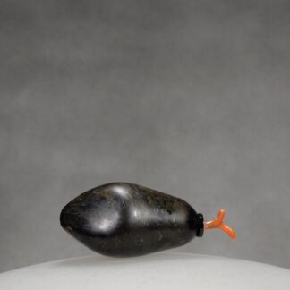 Glass Imitating Limestone Pebble Snuff Bottle G8 1